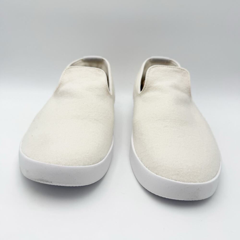 AllBirds Mens Wool Lounger Casual Sneakers Size 8 EU 40.5 White Slip On NIB - Picture 6 of 12
